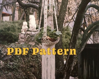 PDF VINTAGE PATTERN Macrame Design Vintage 1970s