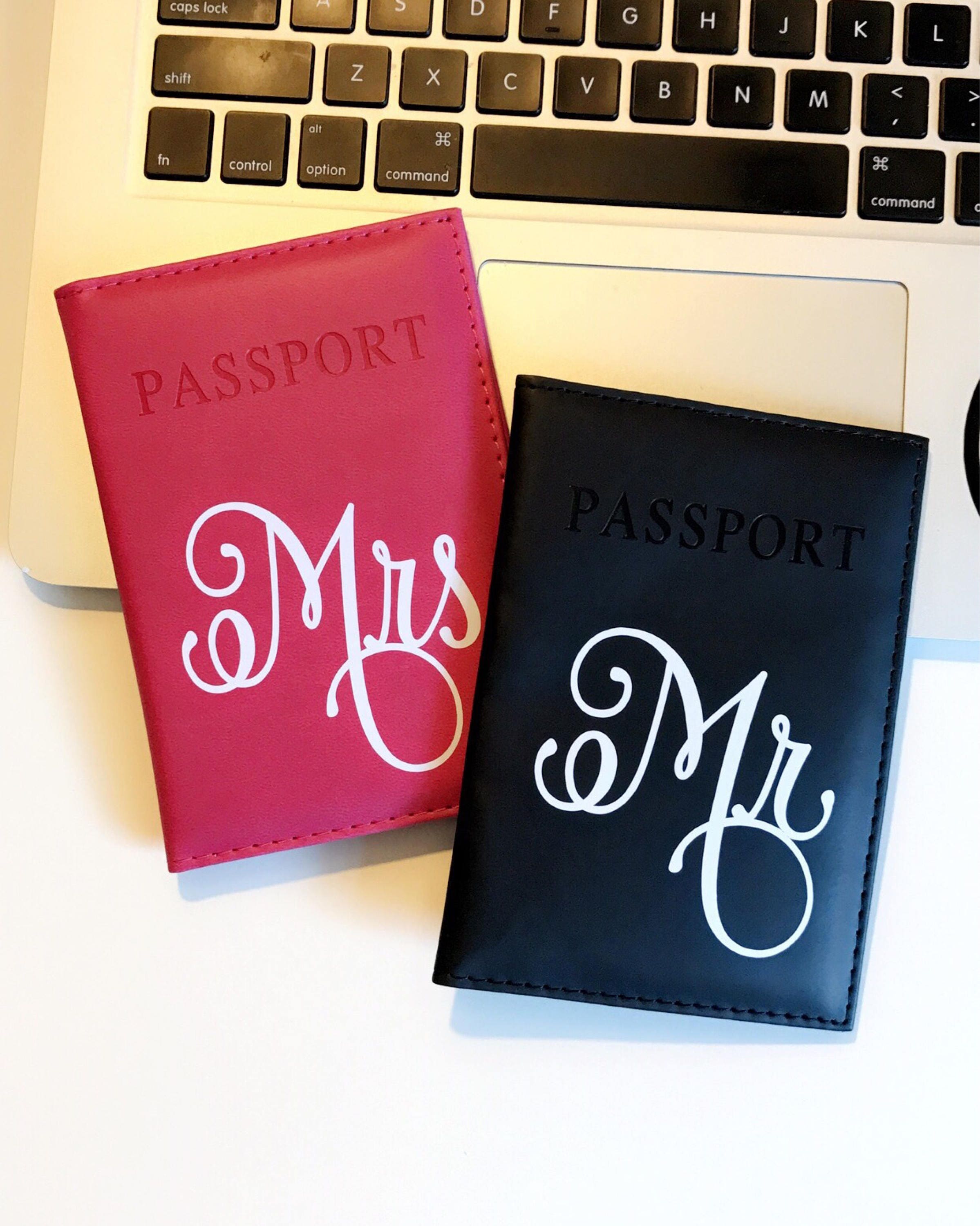 mr and mrs passport covers