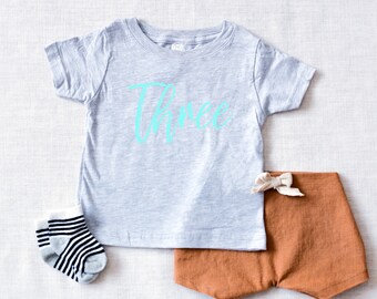 Geburtstagsshirt, Geburtstagsshirt, Erstes Geburtstagsshirt, zweites Geburtstagsshirt, süßes Geburtstagsshirt für Junge Mädchen, Kleinkind Unisex Shirt