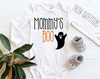 Baby Halloween ONESIE®, Mommy's Boo Onesie, First Halloween Outfit, Baby Halloween Onesie, Baby Halloween Shirt, Fall Onesie, Baby Costume