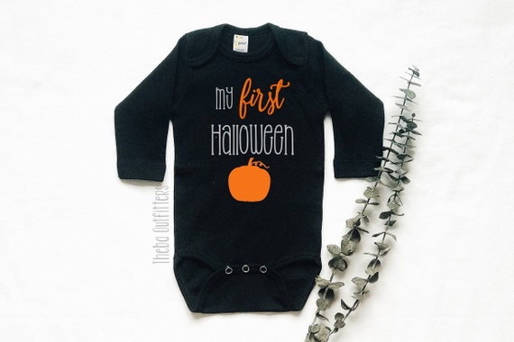 Halloween ONESIE®, First Halloween Onesie, Halloween Shirt, My First Halloween Onesie, Baby Halloween Onesie, Halloween Baby, Fall Onesie,