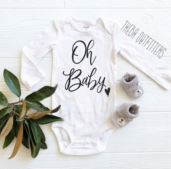 oh baby onesie