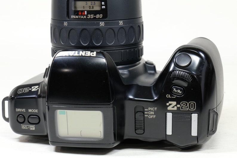 Pentax Z20 35mm Film Camera With Pentax 3580mm Lens Etsy