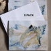 well1458 reviewed Beach Note Cards 5 Blank Seashore Notecards Seashell Conch Shell Beach House Hostess Gift Summer Watercolor Thank You Greeting Card Shore