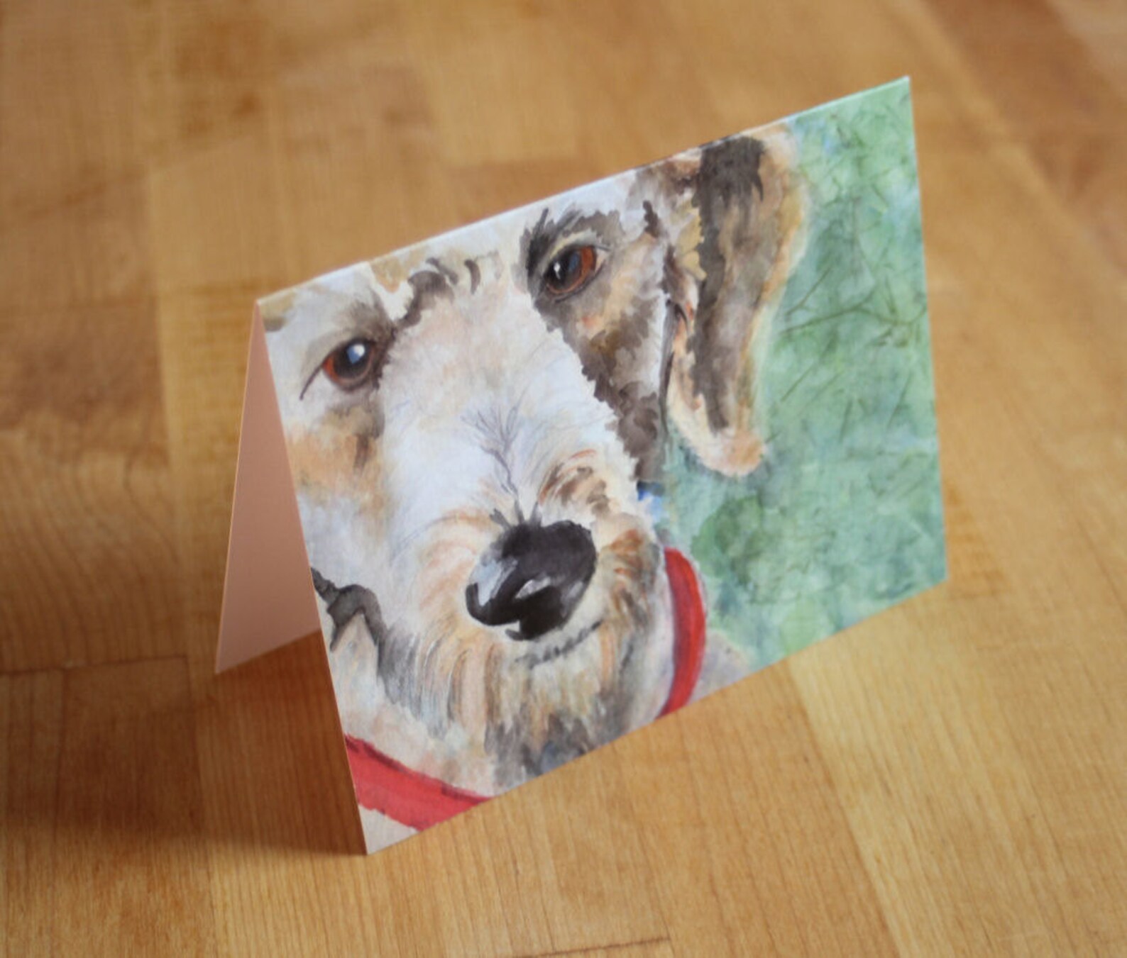 Goldendoodle Note Card Set Watercolor Dog Notecards Thank You Etsy
