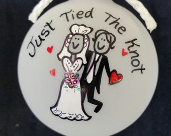 Gay Wedding Christmas ornament - personalized wedding gift for lesbian couple - Mrs and Mrs Shower gift - Lgbt gift for friend