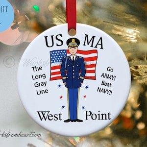 Personalized West Point Cadet Lt2 / Gift for USMA Cadet / West Point Moms / Army Officer Gift / Graduation Gift / Go Army Beat Navy
