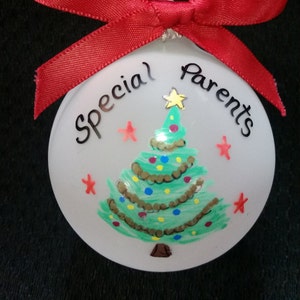 Special Parents personalized Christmas gift - gift for my parents - Mom and Dad holiday present