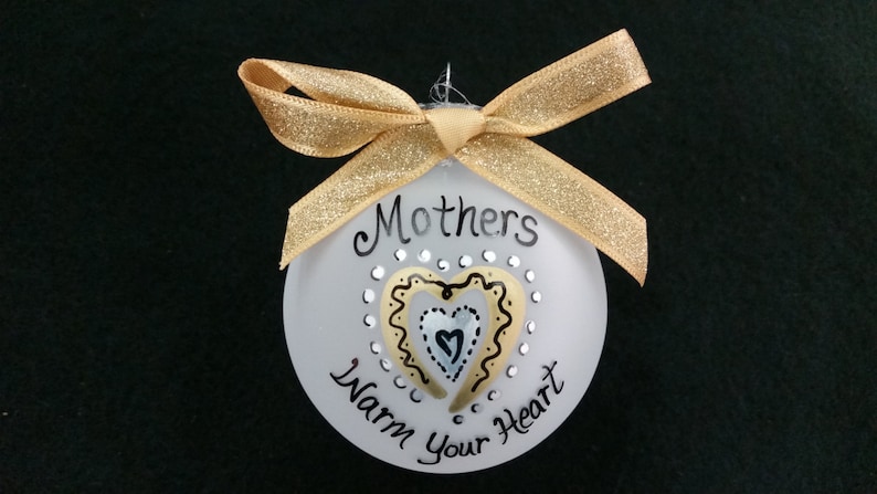 Mothers Custom holiday decor holiday present Gift for her present for wife Gift for mom for Christmas Mothers Christmas ornament