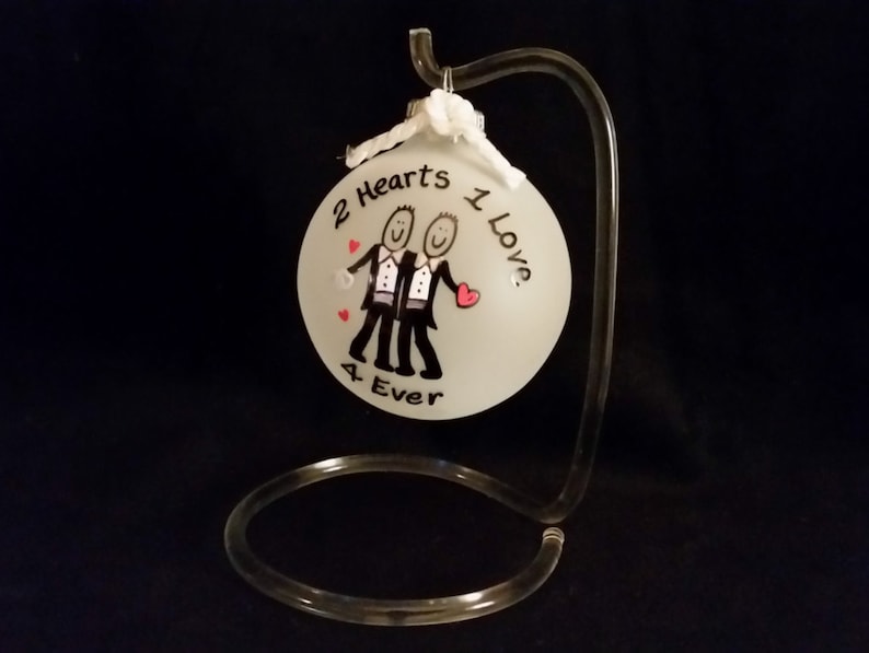 Gay wedding gift for gay men love is love and love wins gay wedding gift for Mr and Mr gay marriage gift for couple at Christmas