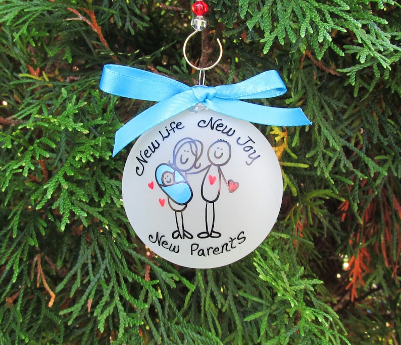 new parents christmas ornament