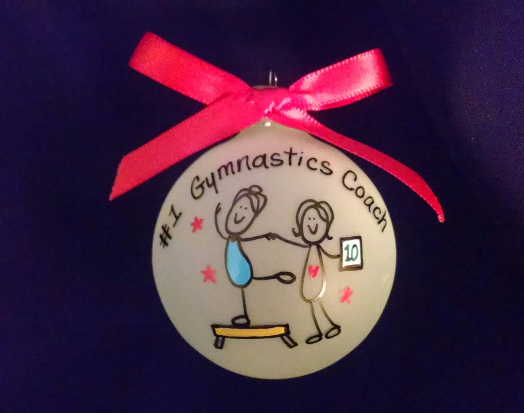 Gymnastics Personalized Gift Gift for Coach Girls Gym Etsy
