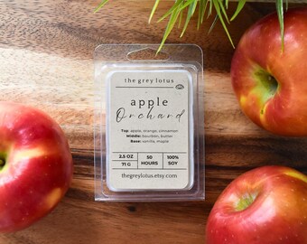 Apple Orchard Soy Wax Melts: Cozy Autumn Home Fragrance
