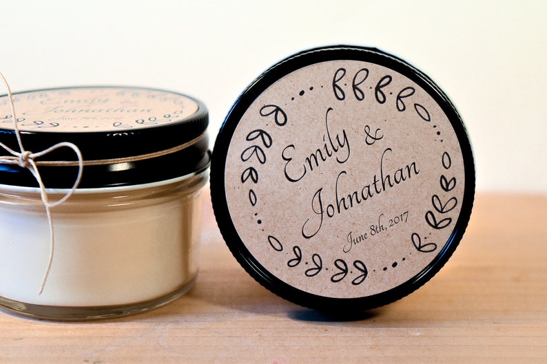 4 oz Wholesale Wedding Candles Set of 12 Hand Poured Etsy