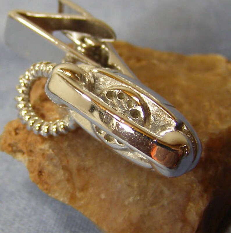 vintage Rotary Telephone Tie Clasp rare Mid Century Tie Clasp silver plate Novelty Phone Tie Bar PRINCESS PHONE Tie Clip Wedding Jewelry