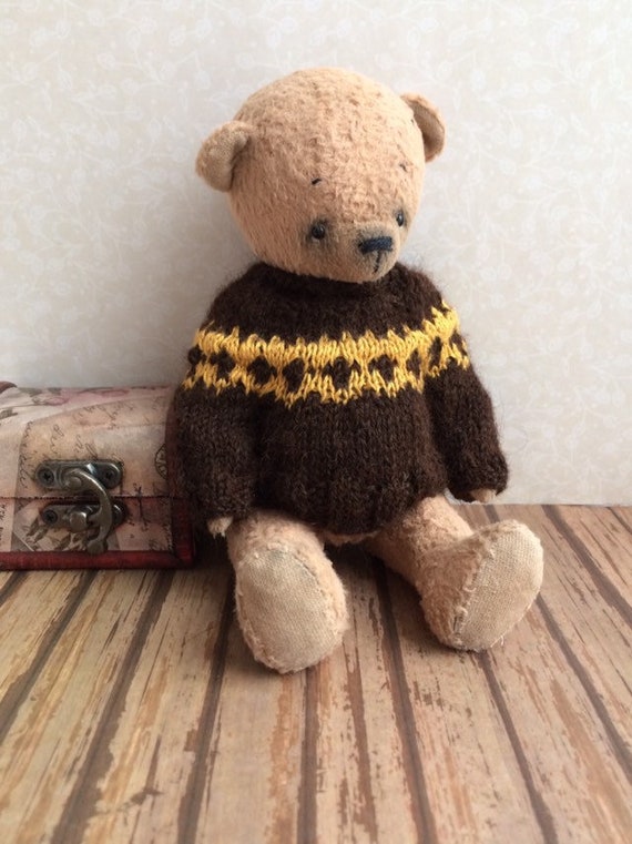 teddy with clothes