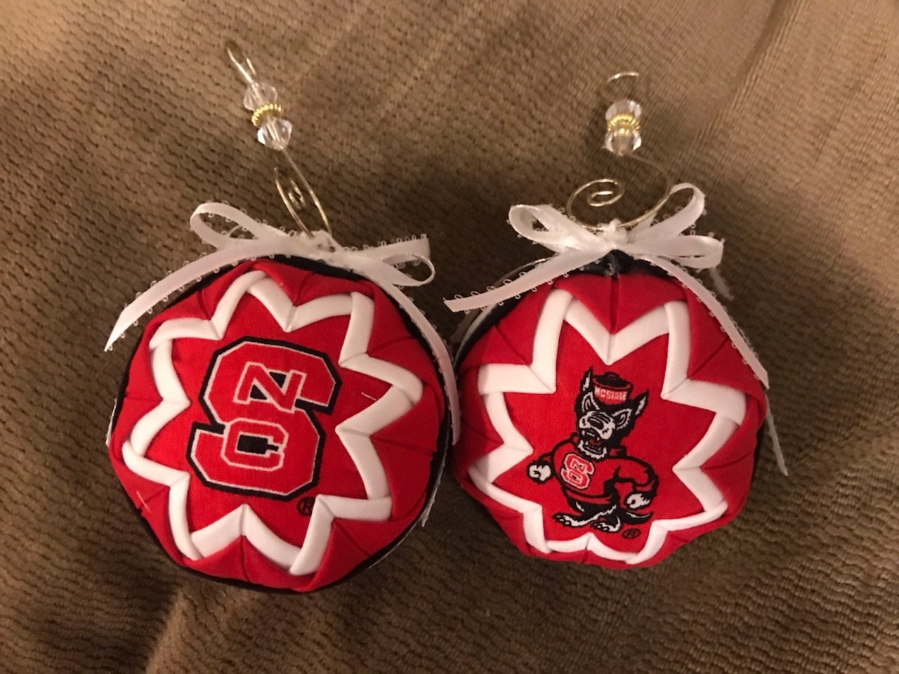 NC State Christmas Ornament Etsy
