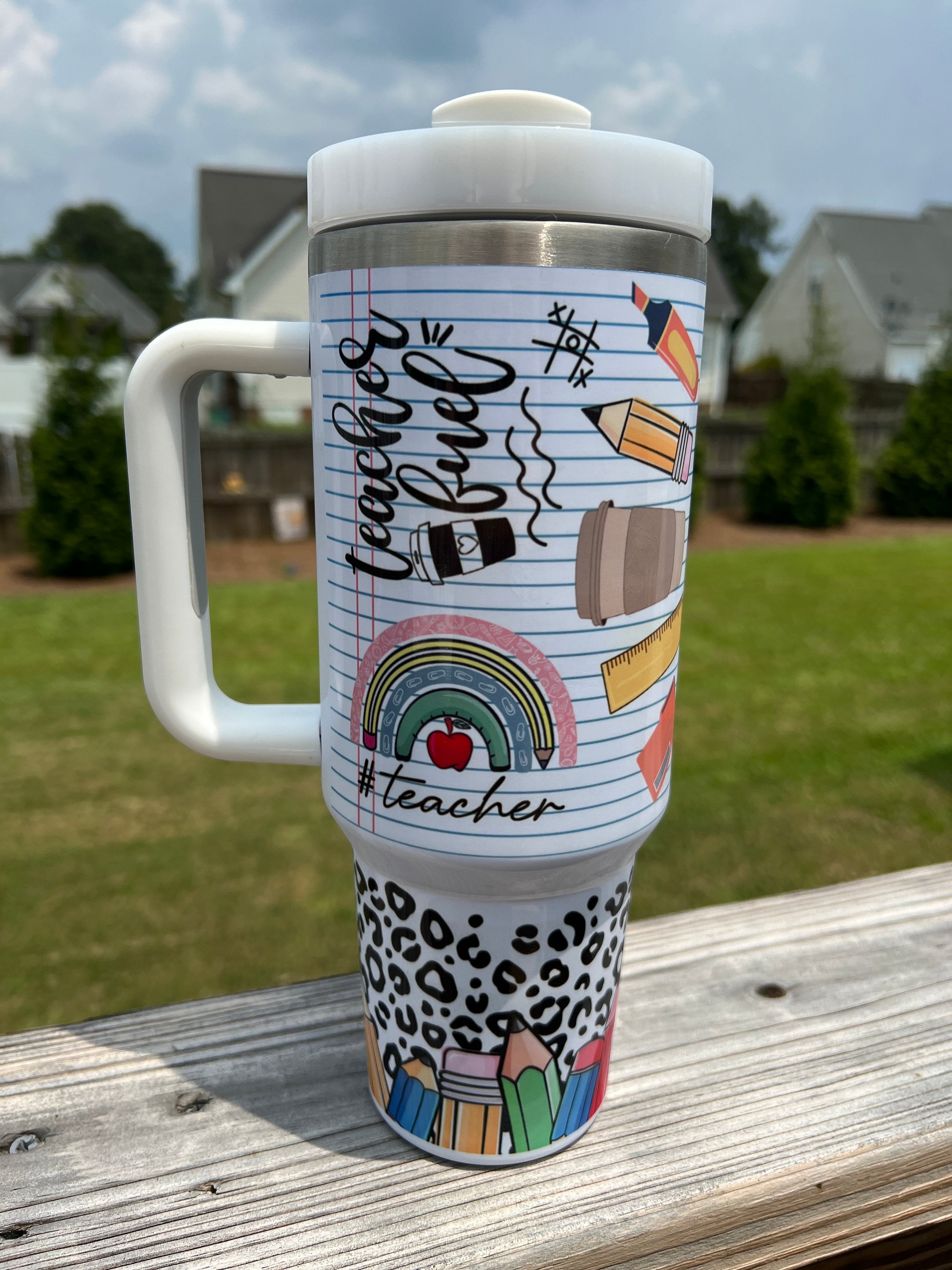 Teacher tumbler, Teacher life, Teacher appreciation, Teacher gift, End –  Sweet Tee and Sips