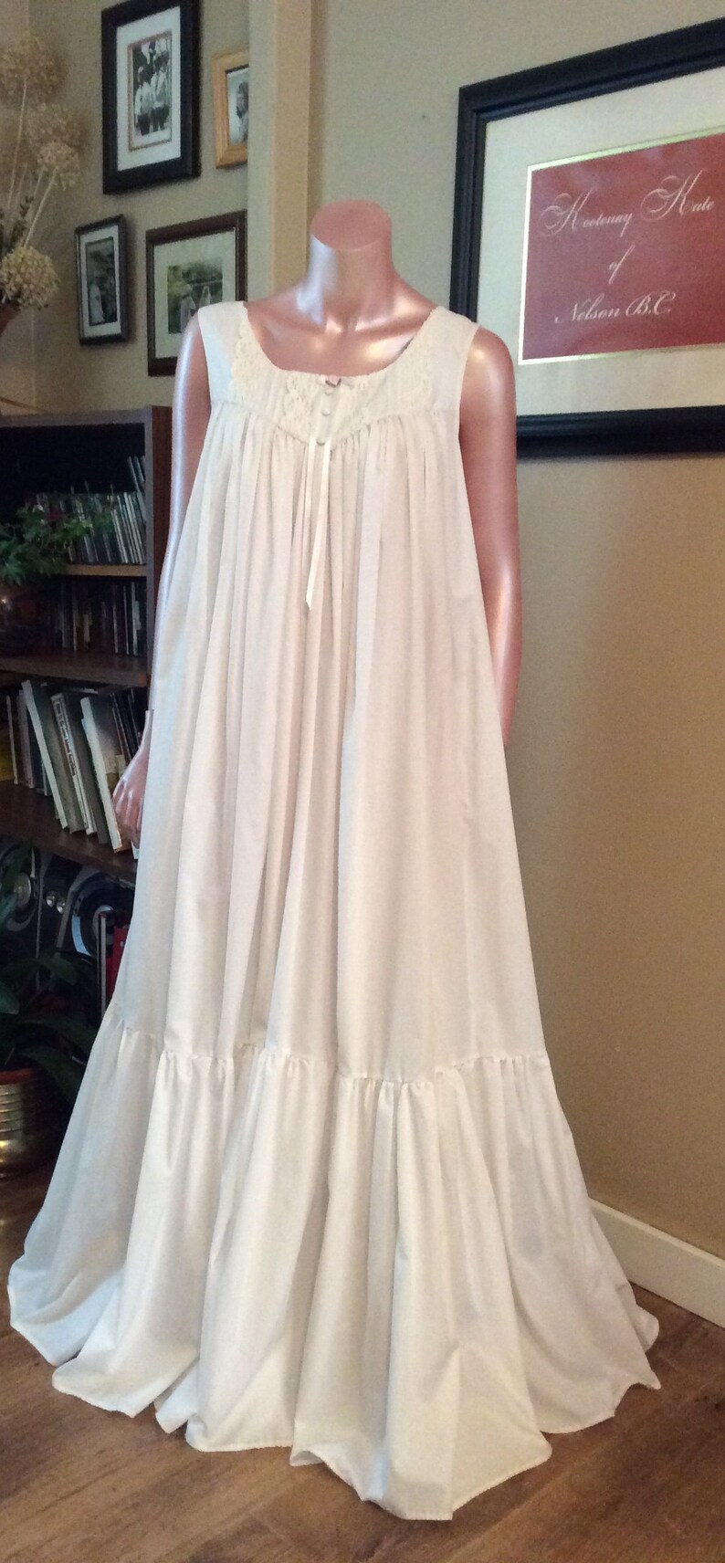 Victorian Nightgown and Bed Jacket Etsy