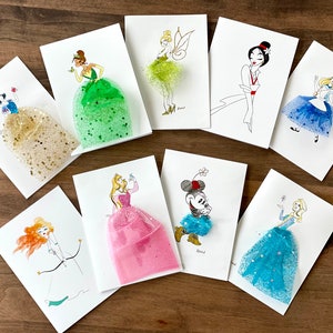 Disney Princess 3D Greeting and Birthday cards (pick 3)