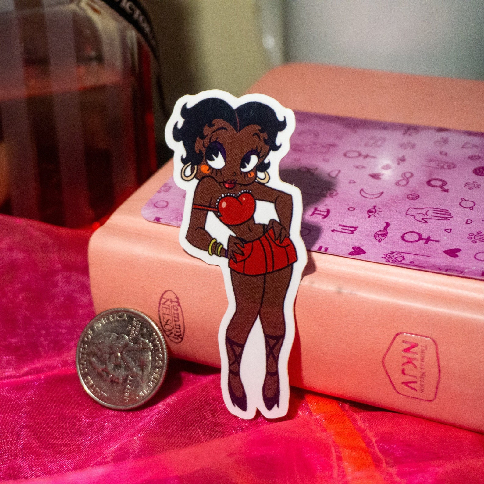 Black Betty Vinyl Sticker | Etsy