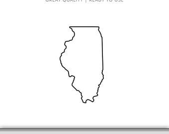 Download Illinois svg | Etsy