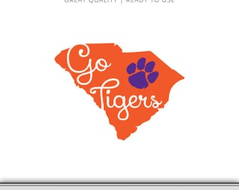 Clemson Tiger The Song That Shakes The Etsy