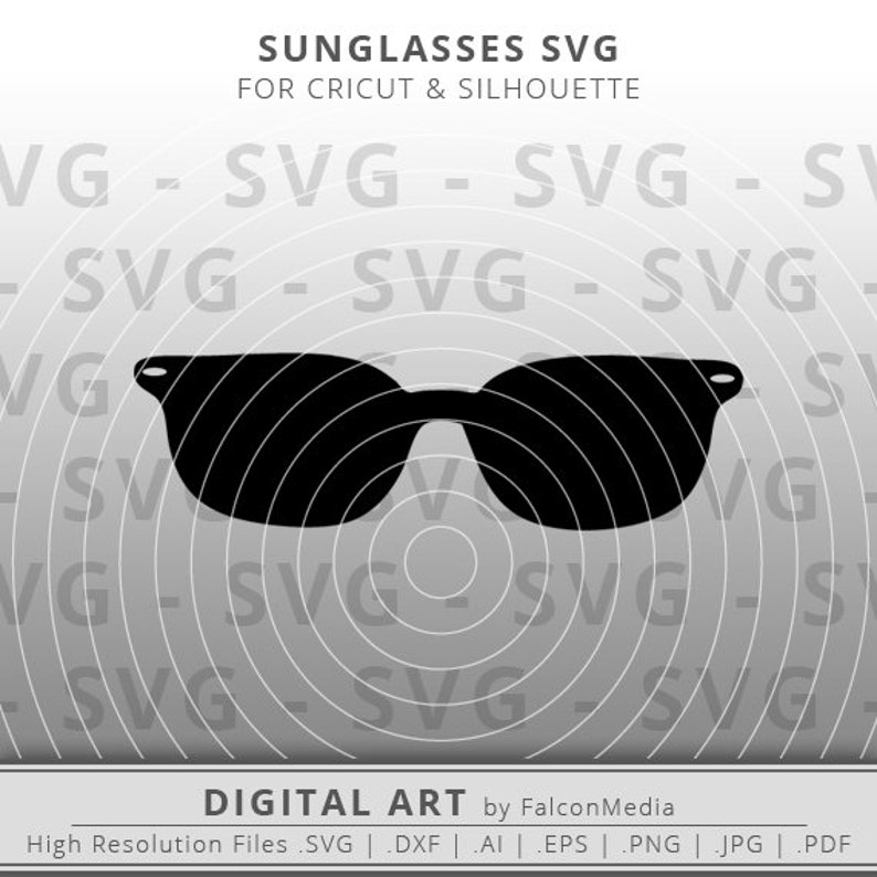 Sunglasses Svg Cool Shades Svg Cheap Sunglasses Svg Sun Etsy