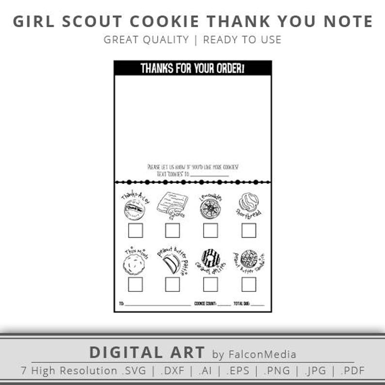 Woman Scout Cookie Printable - Female Scout PDF - Thank Your self Notice Colour Sheets - Female Scout Cookie Prompt Down load - Uncomplicated Geared up toward Employ the service of! photograph relating to Girl Scout Cookie Thank You Note Printable named Woman Scout Cookie Printable - Female Scout PDF - Thank On your own Observe Shade Sheets - Woman Scout Cookie Fast Down load - Straightforward Geared up toward Retain the services of!