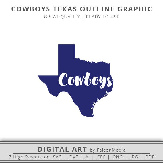 Cowboys Svg Texas Svg Texas State Svg Texas Outline Svg Etsy