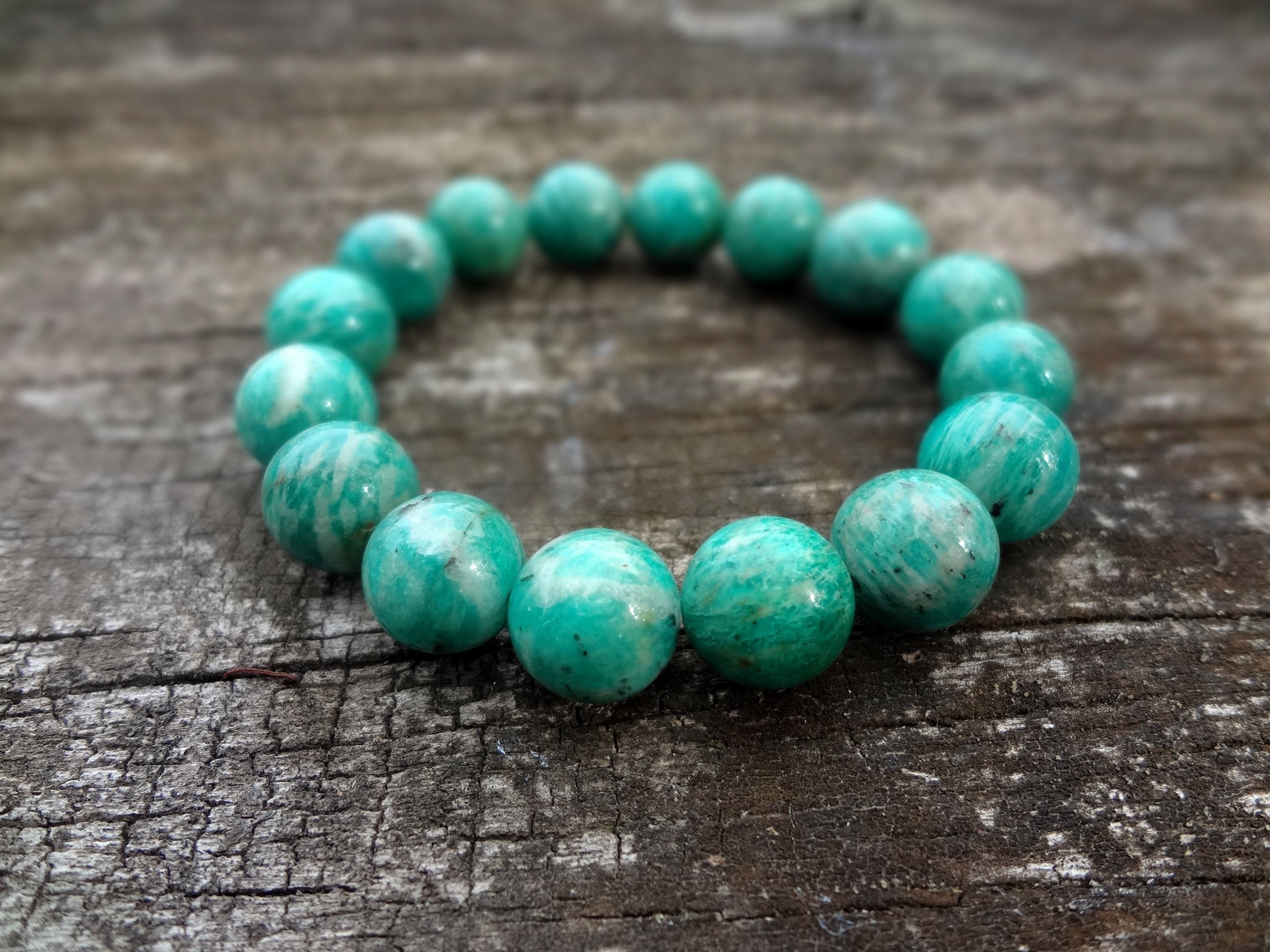 Russian Amazonite Bracelet Natural Grade Green Gemstone Etsy Russian Amazonite Bracelet Natural Grade Green Gemstone Etsy