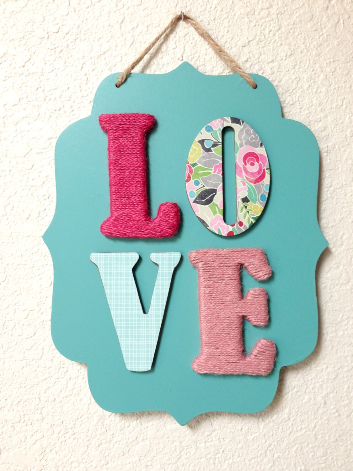 Love Wall Sign Love Wall Decor Love Sign Mixed Media Love Etsy