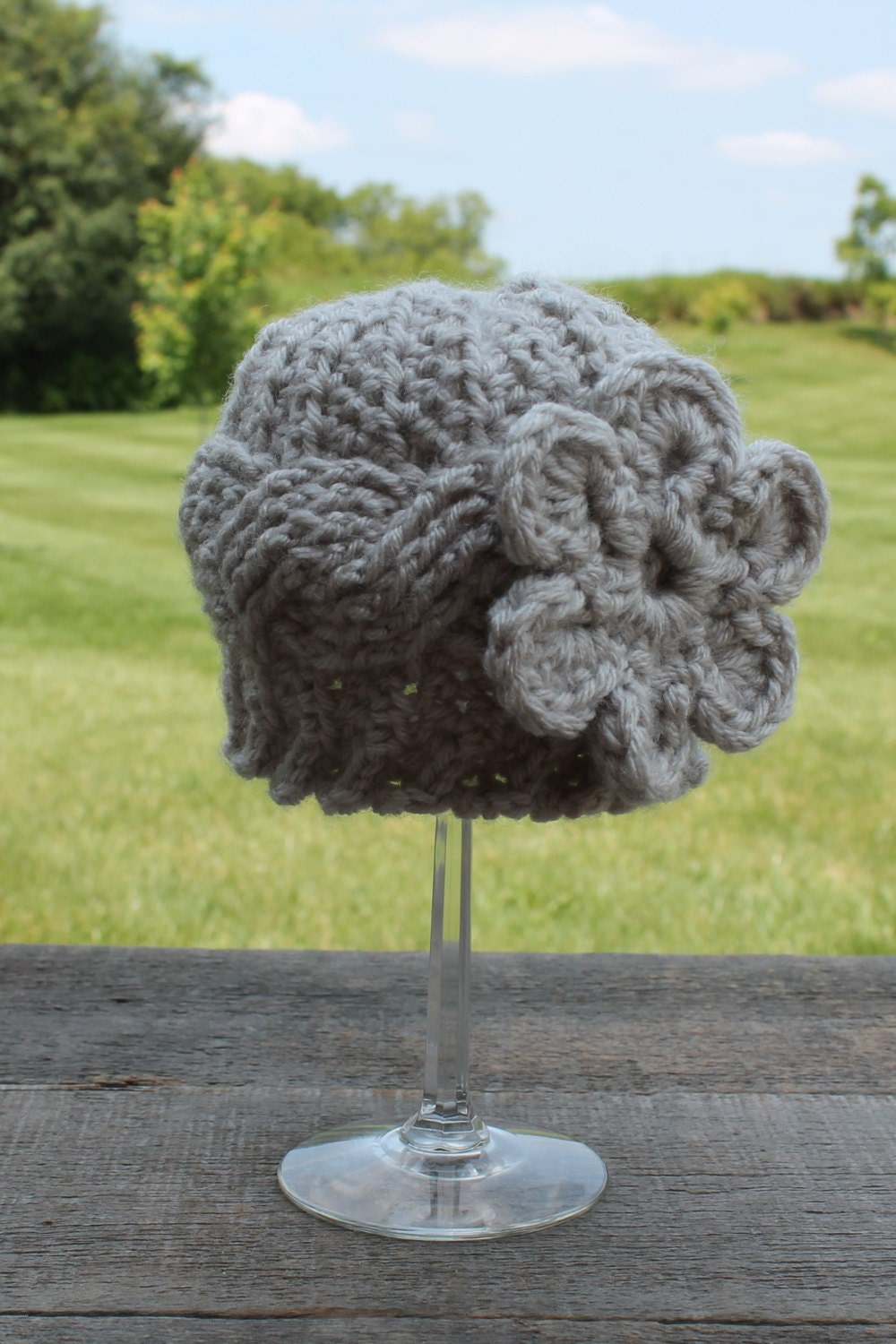 Chloe Cable Beanie PDF Crochet Pattern - Not a finished Product - Thumbnail 2