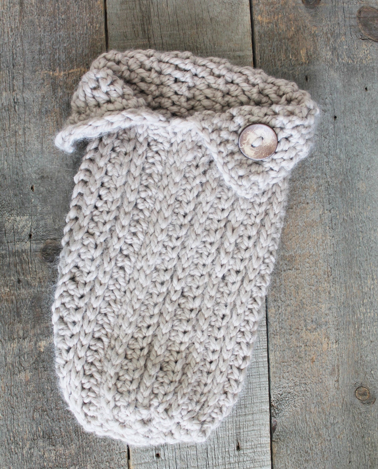 Cozy Newborn Cocoon Crochet Pattern PDF - Not a finished Product - Thumbnail 3