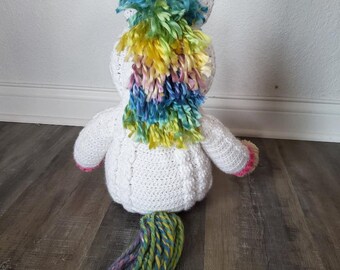 Modello PDF all'uncinetto, tuta unicorno Ulanna, tutina per