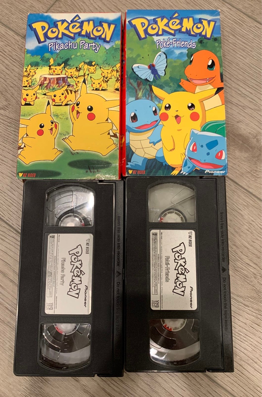 Pokemon VHS Tapes Lot Etsy