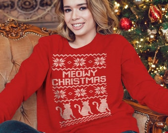 etsy christmas sweatshirts