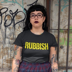 Rubbish Punk Emo Fetch Womens T-shirt