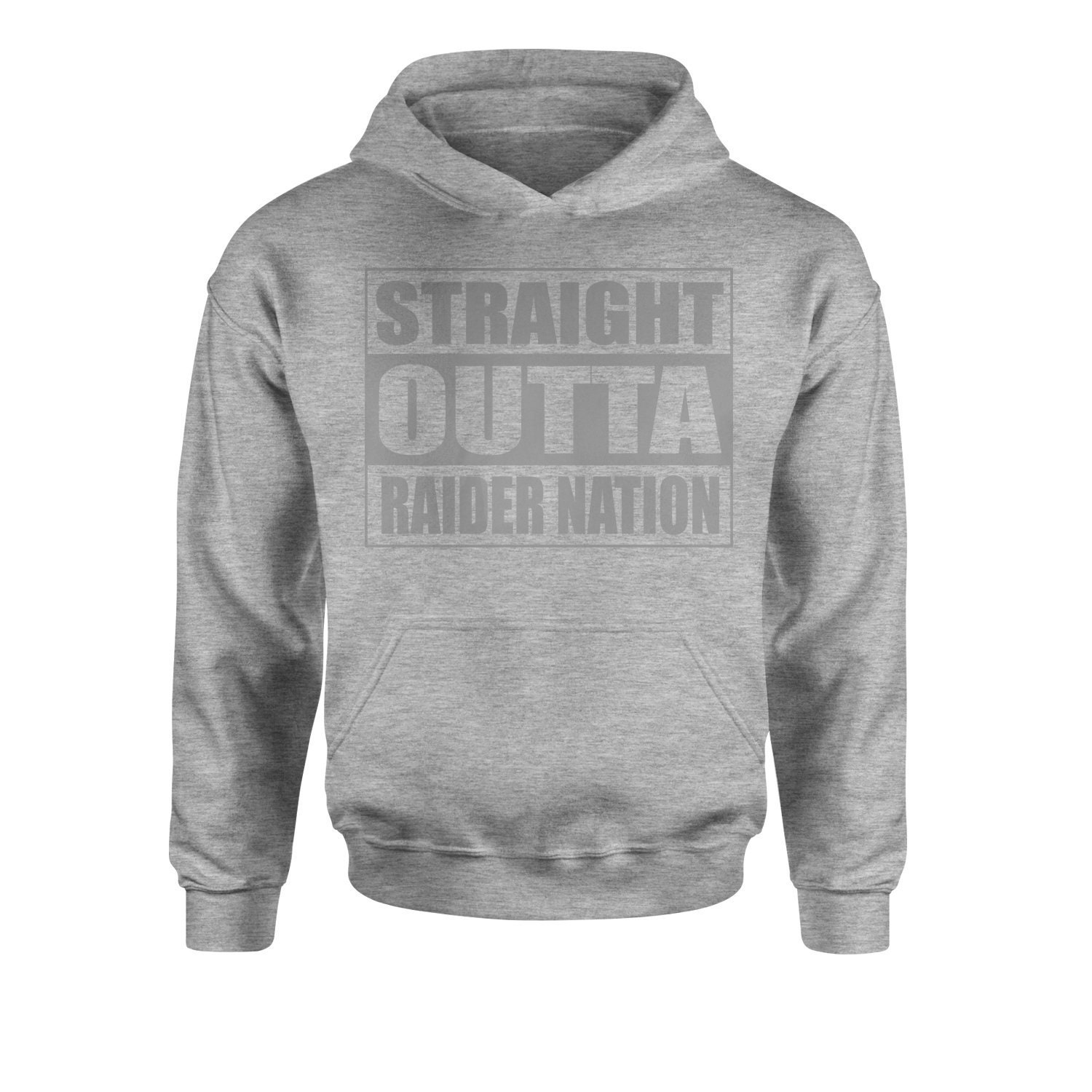 Straight Outta Raider Nation Youth-Sized Hoodie | Etsy