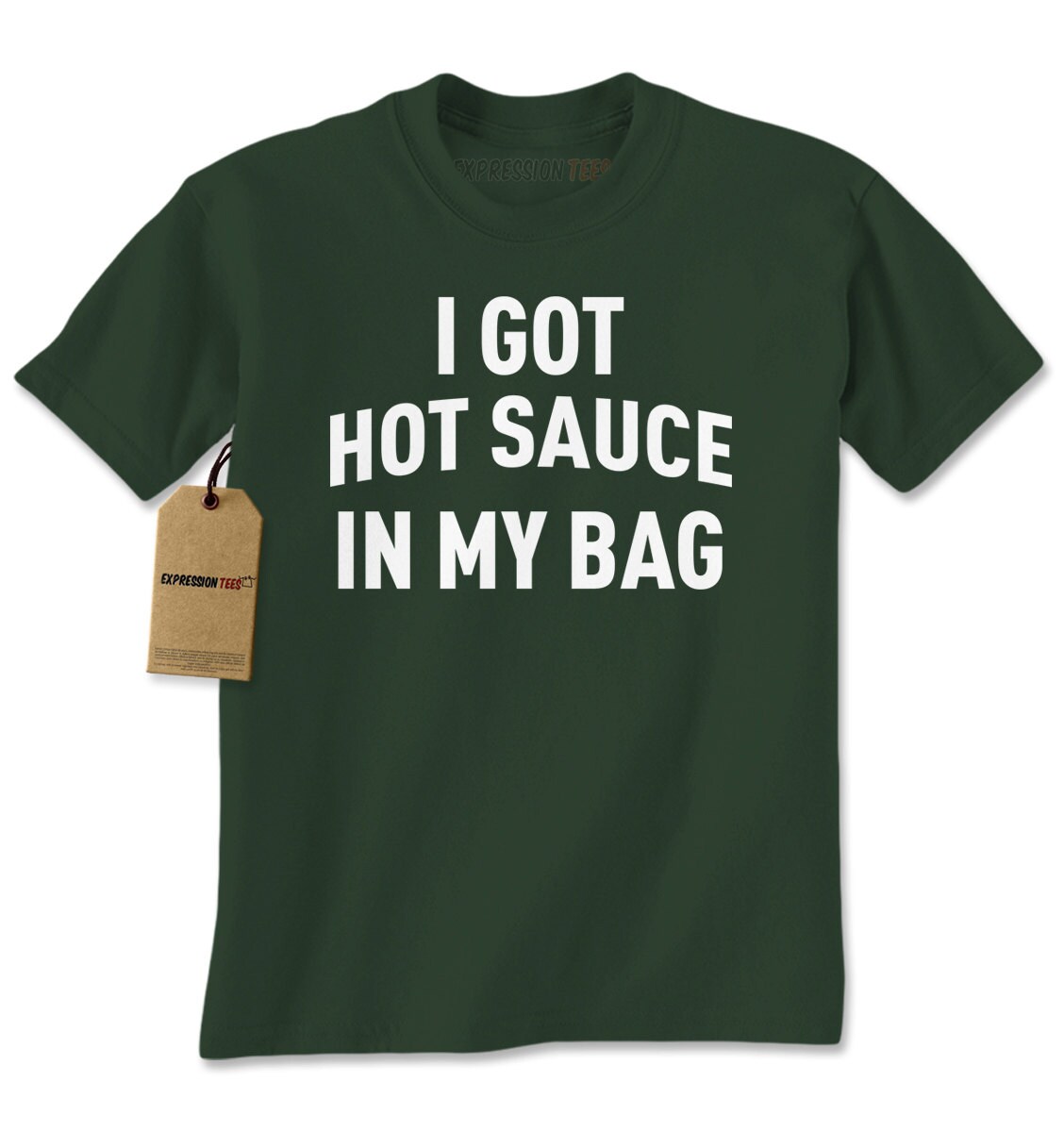 I Got Hot Sauce In My Bag Men's Hip Hop tshirt Printed Etsy