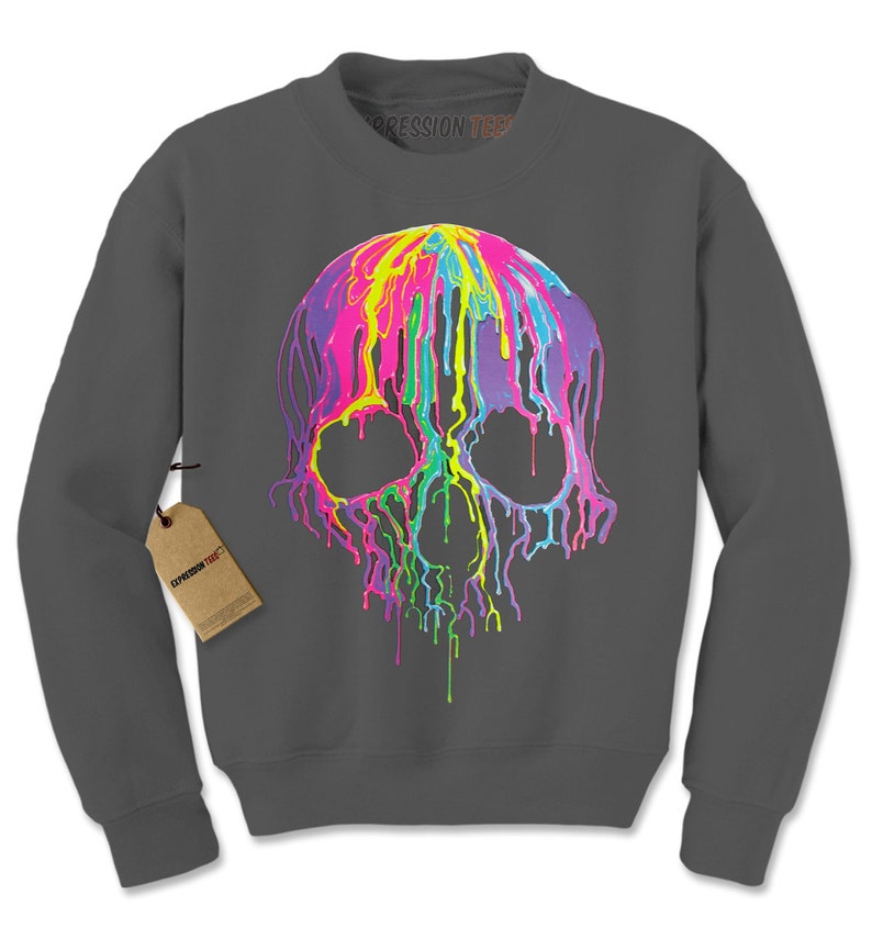 rainbow drip sweatshirt