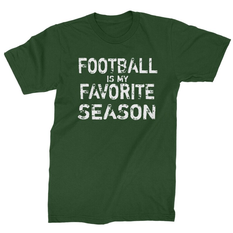 Football is My Favorite Season Mens Tshirt Etsy