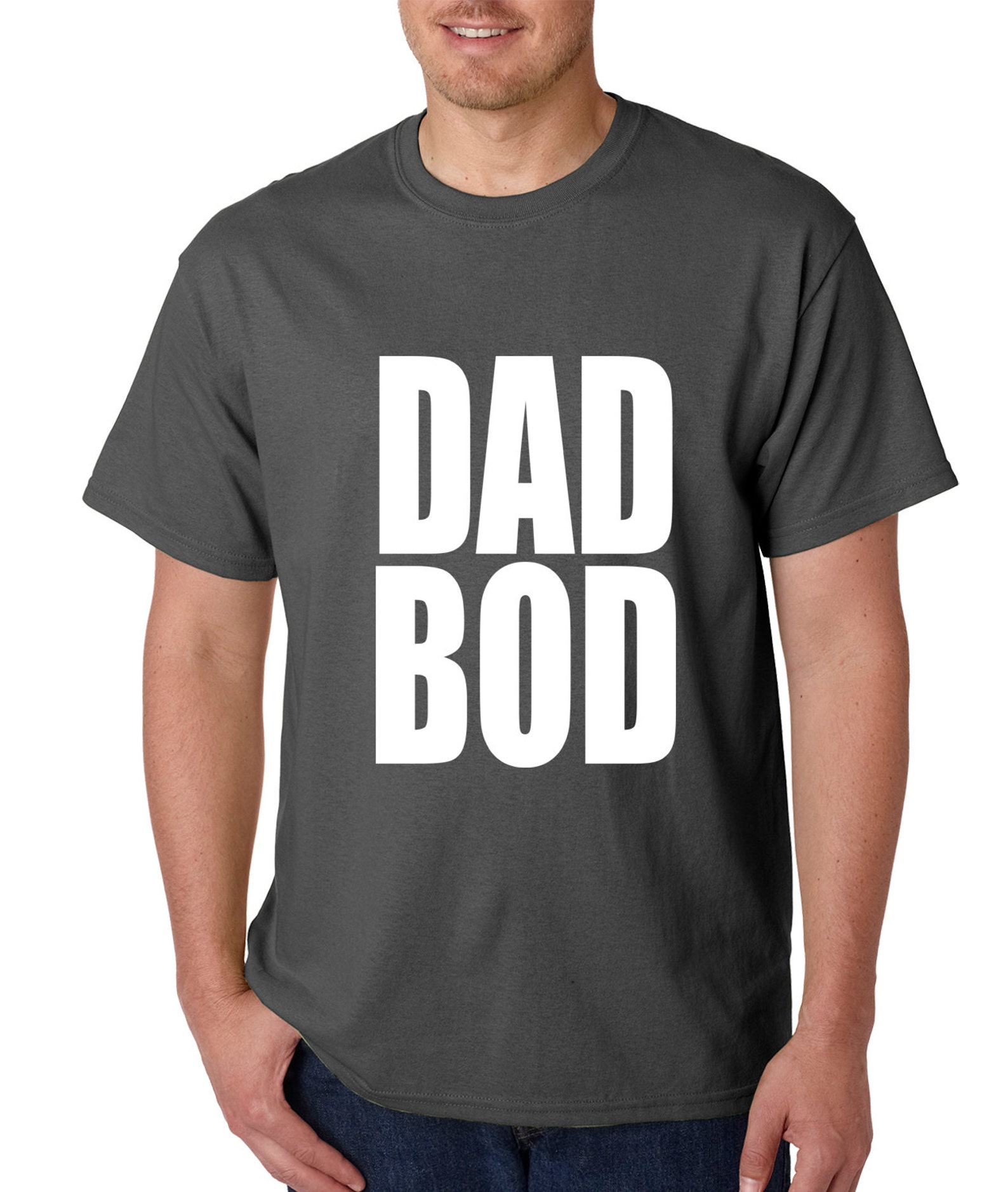 T Shirts For Dad Bods
 Men s Dad Bod Shirt Printed Fathers Day T shirt Dad Bod