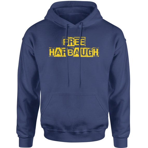 Free Harbaugh Release Our Coach Hoodie Adult Hooded Sweatshirt
