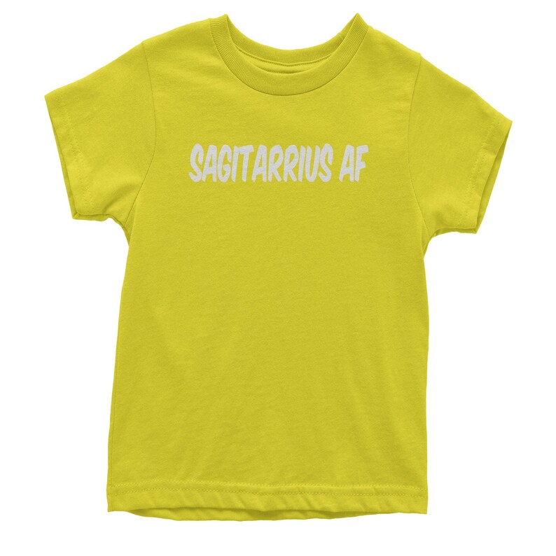 Sagitarrius AF As F-ck Zodiac Youth T-shirt