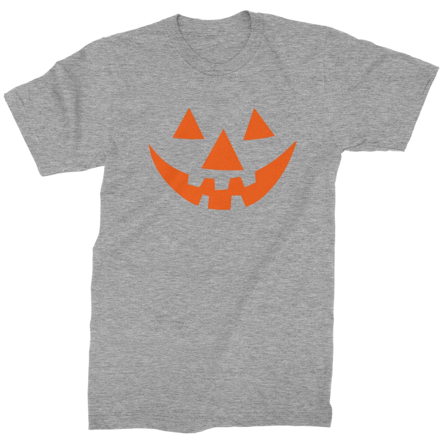 orange shirt with pumpkin face