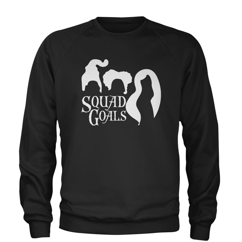 Hocus Pocus Squad Goals Adult Crewneck 