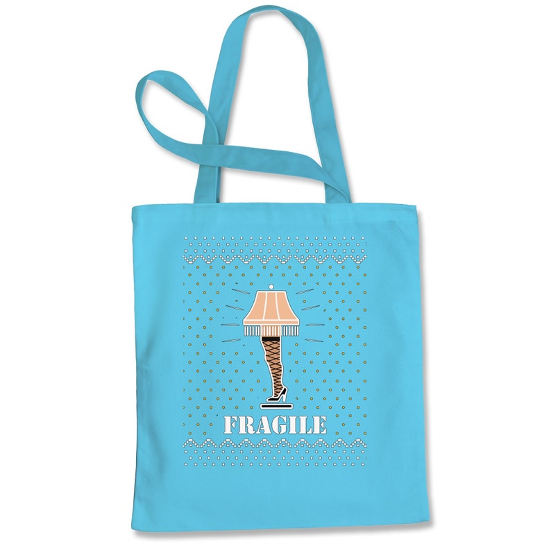 Fragile Leg Lamp Christmas Story Shopping Tote Bag