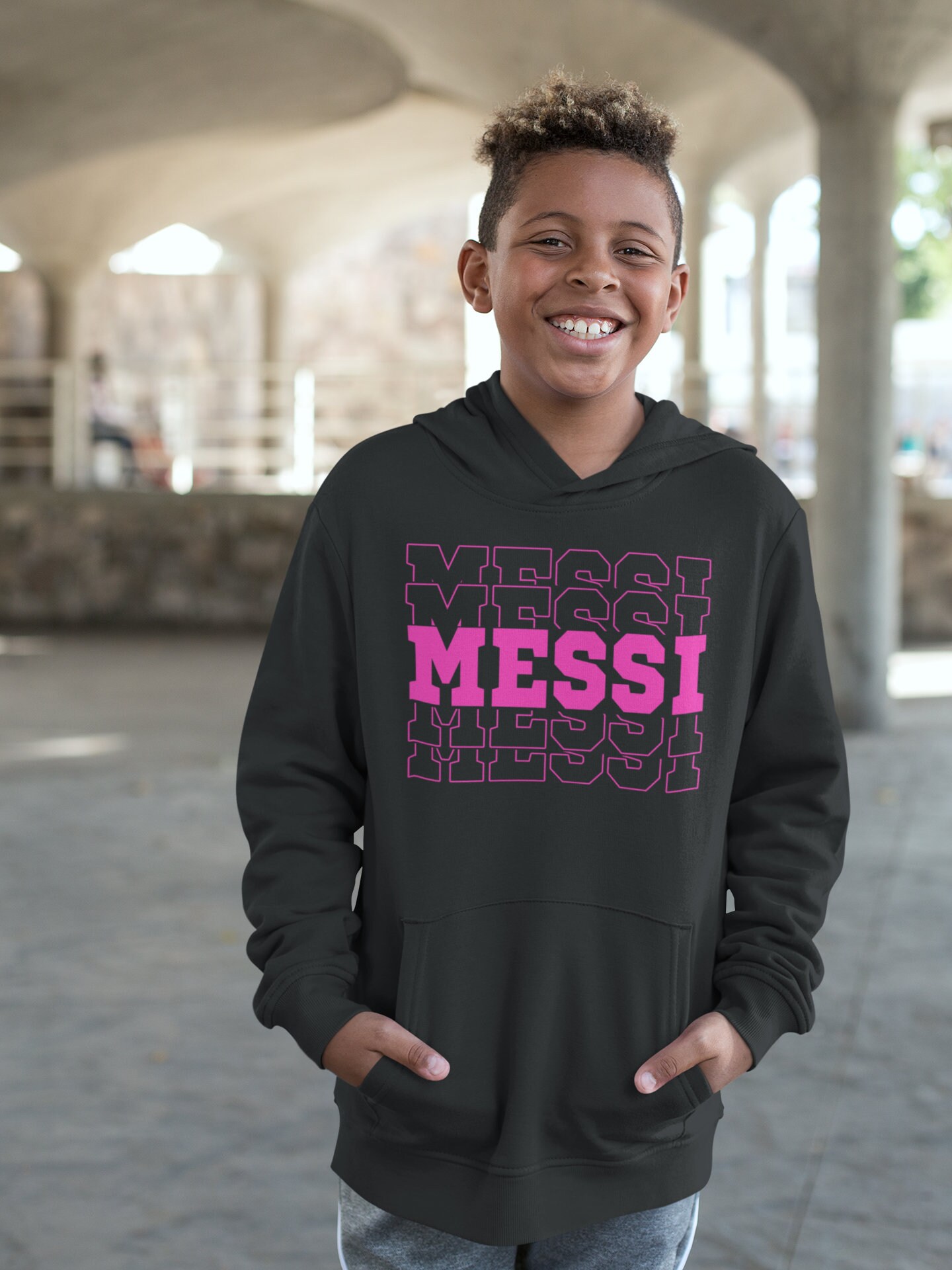 NEW Kids Messi Hoodie / T Shirt Soccer World Cup 2022 Football Lionel #10  Jumper