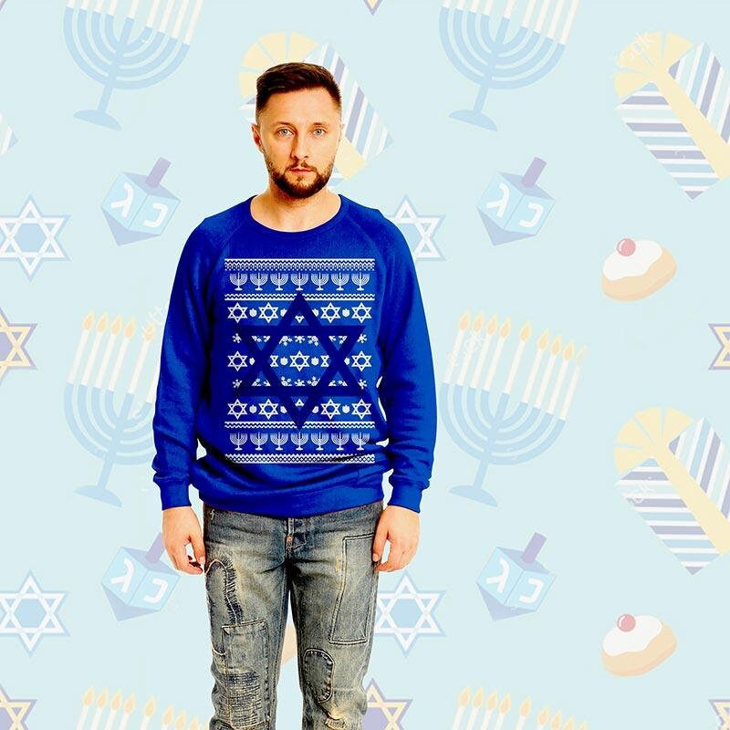 star of david sweatshirt